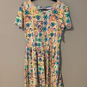 LuLaRoe New Amelia Dress Size XL